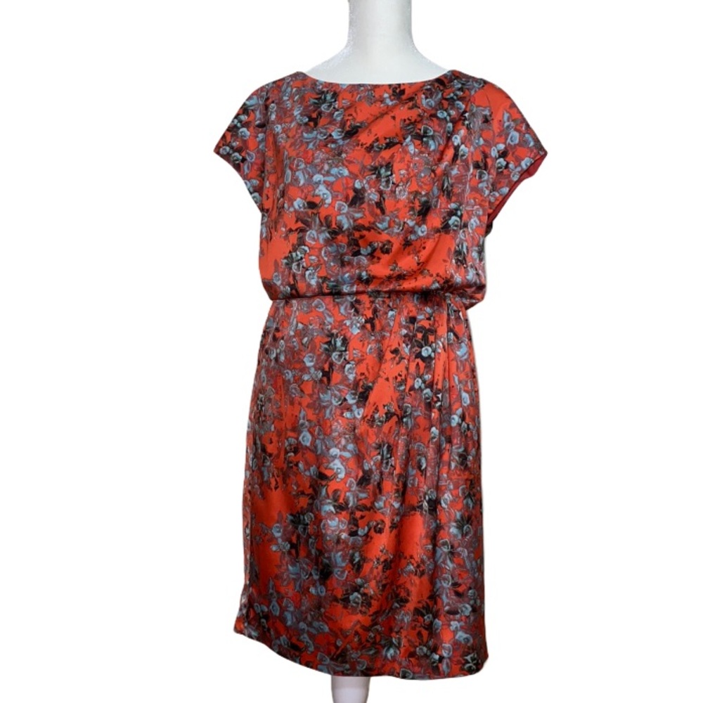Vince Camuto midi red dress
